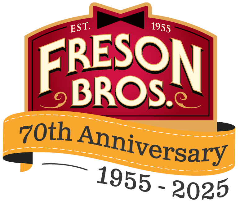 Freson Bros. 70th Anniversary Logo